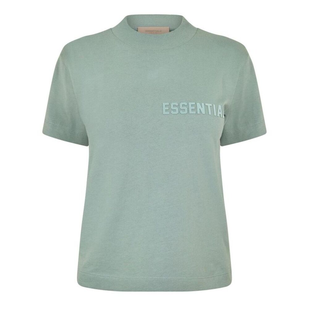 Fear Of God Essentials Womens/Ladies T-Shirt / Green